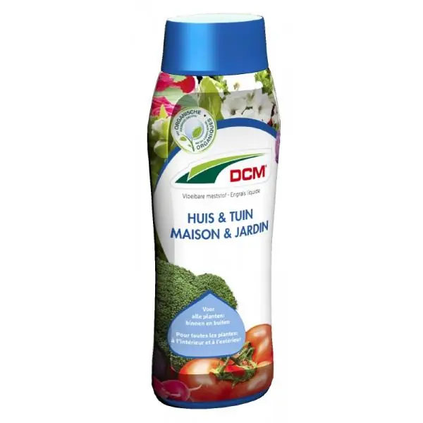DCM VLOEIBARE MESTSTOF HUIS & TUIN BIO ( RC) (0,8 - Veel gekozen