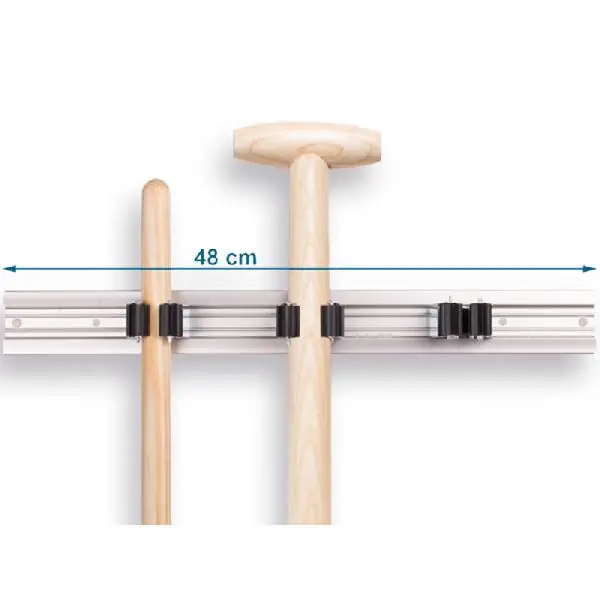 Topprijs - Prax Vaio rail 48cm voor prax steelklemmen