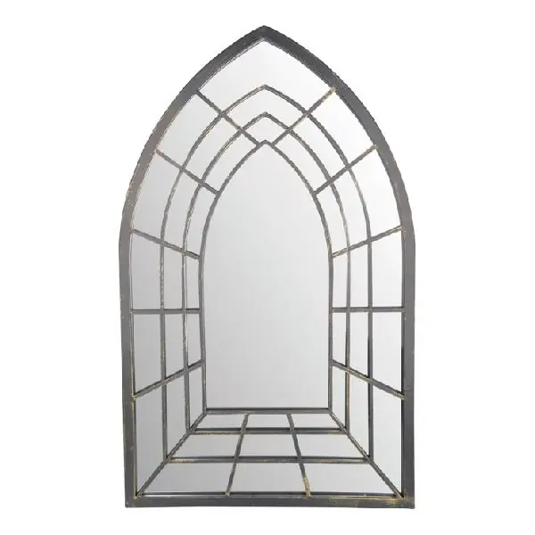 Bestelbaar | Spiegel metaal trompe l’oeil got.