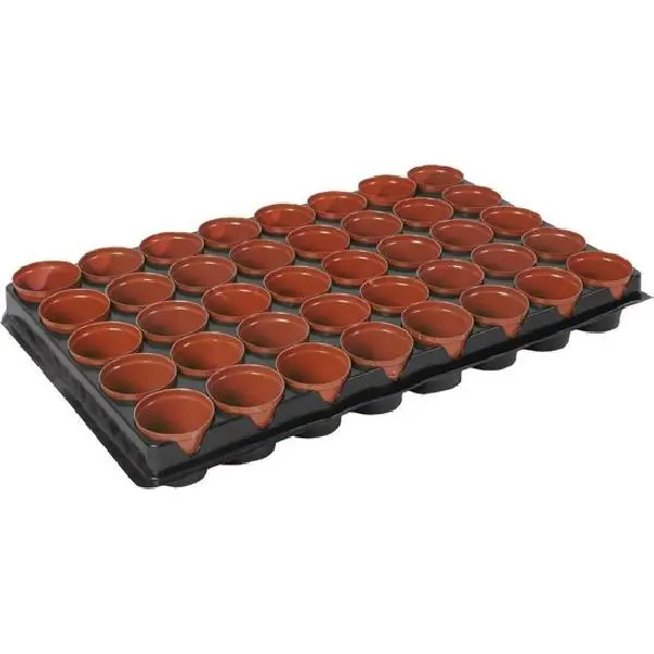 Bestel vandaag | ZAAI- STEKPOTJES ROND 7 CM (40 STUKS)