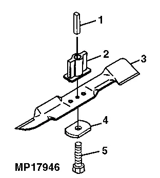 Professionele kwaliteit | John Deere GX21721 SHAFT KEY