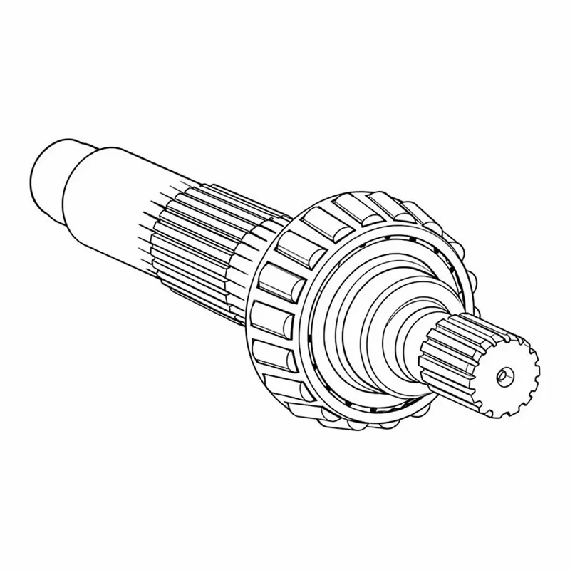 Rechtstreeks uit de fabriek - John Deere AH170343 As - Kraakman Parts