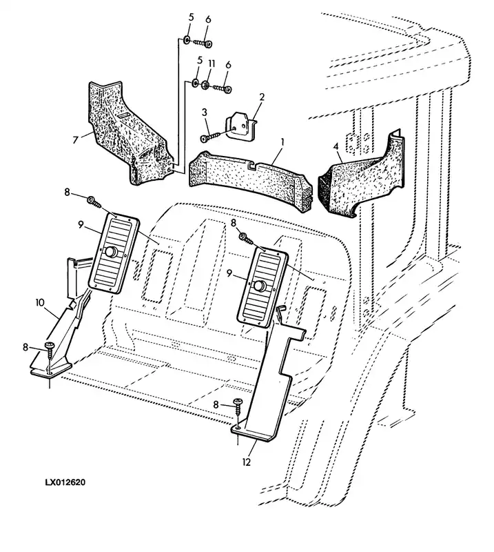 Extra korting - John Deere AL110591 ACOUSTICAL UPHOLSTERY