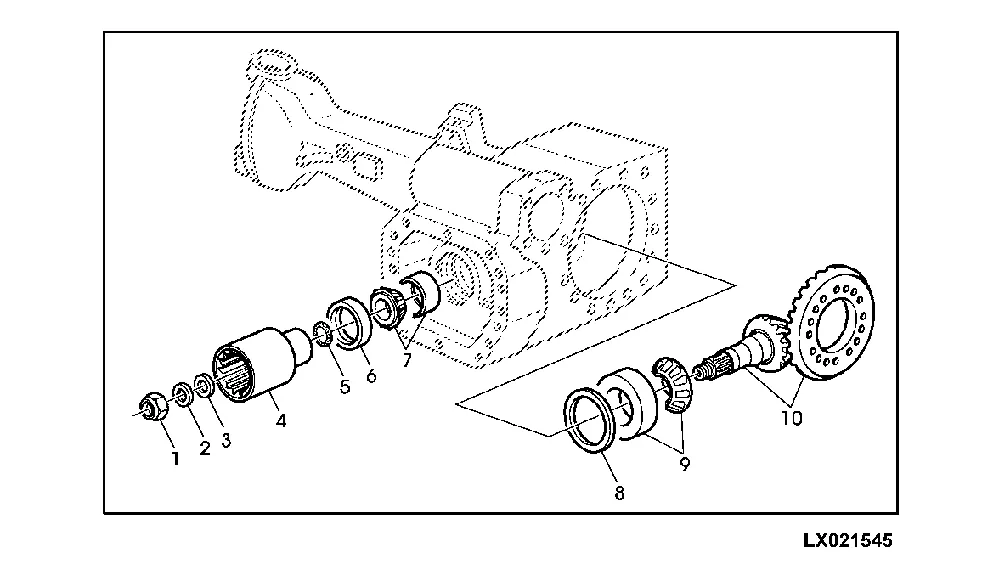 John Deere AL115664 PAKKING - Uitverkoop