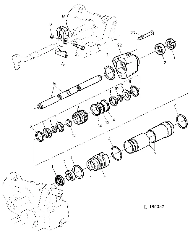 John Deere L55564 STEUN | Expreslevering