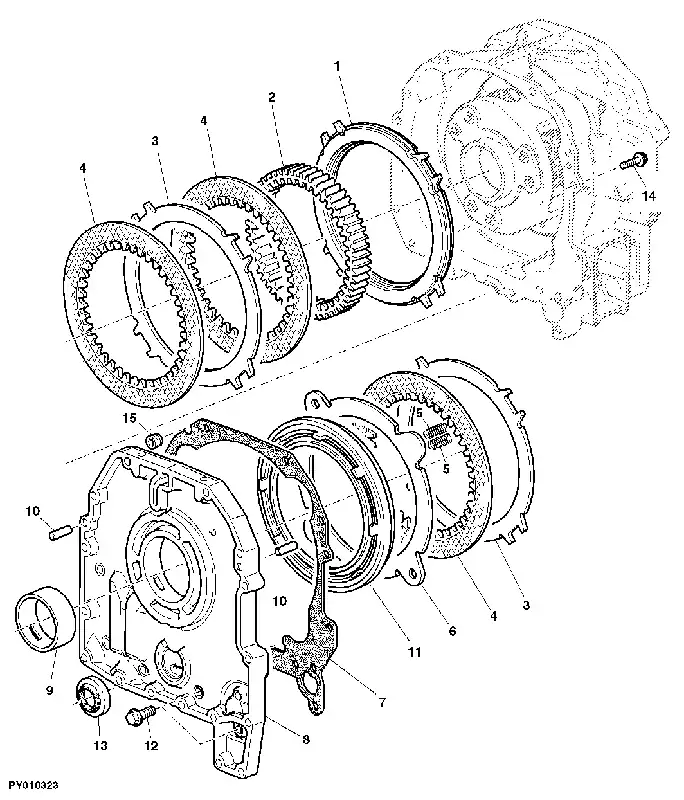 Opruiming - John Deere R243074 PLATE