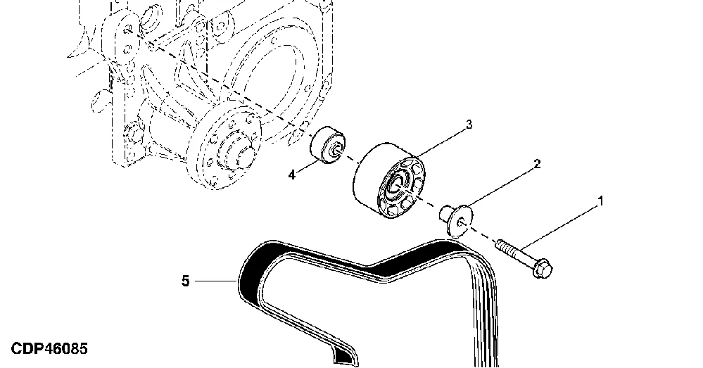 Erg populair | John Deere R123454 V-RIEM