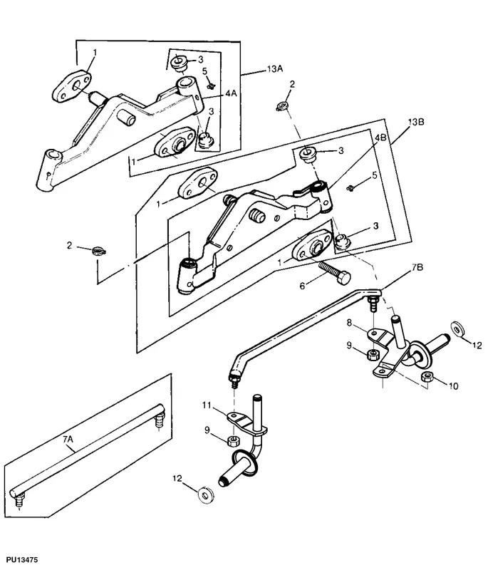 John Deere AM132391 TIE ROD ASSEMBLY | Trending