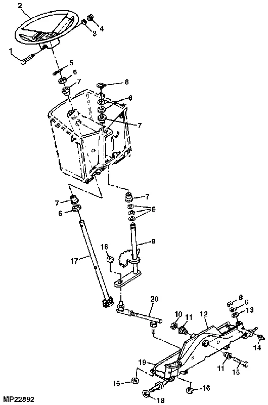 Populair bij klanten | John Deere GY00269 TIE ROD ASSEMBLY