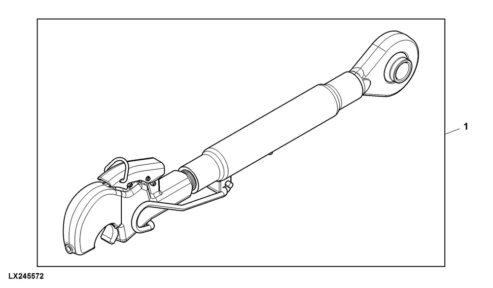 Laatste dagen | John Deere AL176536 CENTER LINK