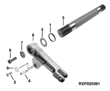 John Deere R113686 ROCKSHAFT - Trending