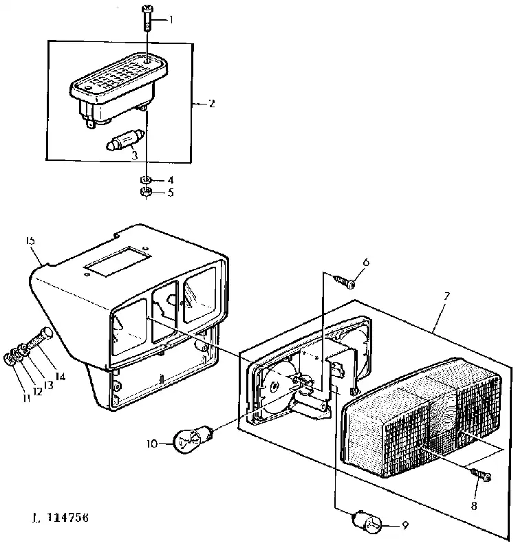 Op = op - John Deere AL64593 LAMP