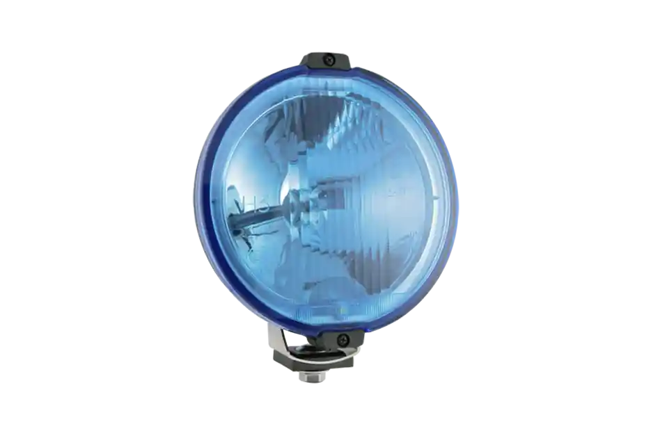Spoedlevering - Wesem HOS2 Halogeen Verstraler Blauw LED Ring + 24V Lampjes