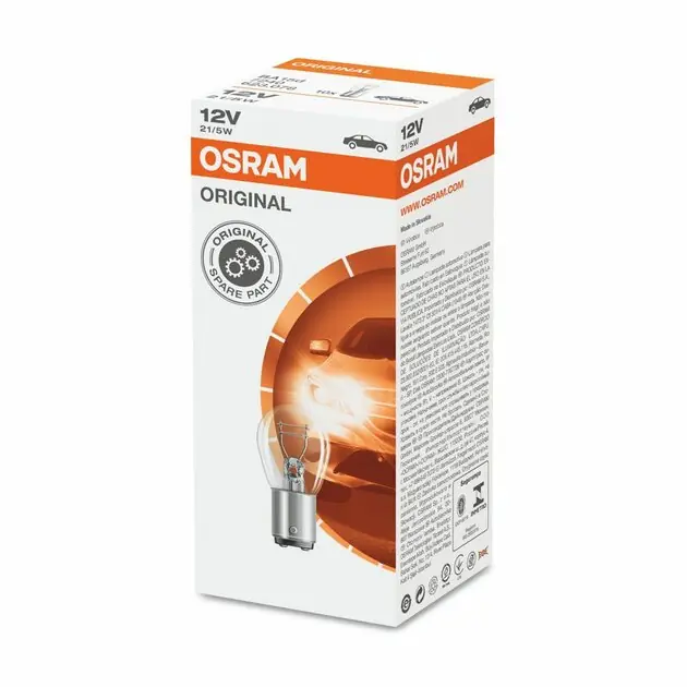 Osram Gloeilamp BA15d 12V Original Line 10 Stuks - Populair