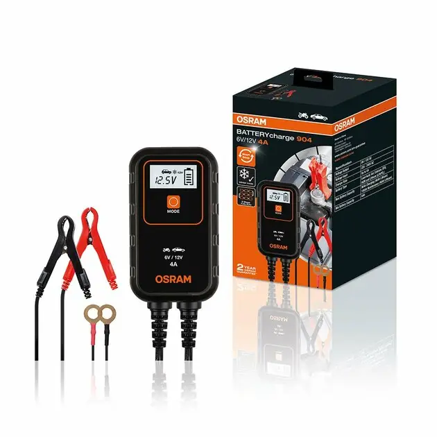 Osram BATTERY Charge 904 Acculader - Populair bij klanten
