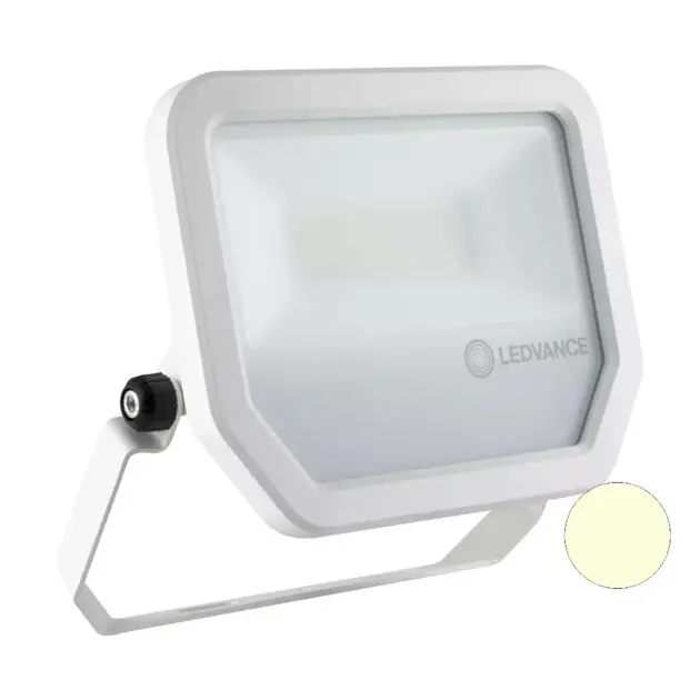 Topprijs - Ledvance 50W LED Bouwlamp 230V Wit 3000K Warmwit