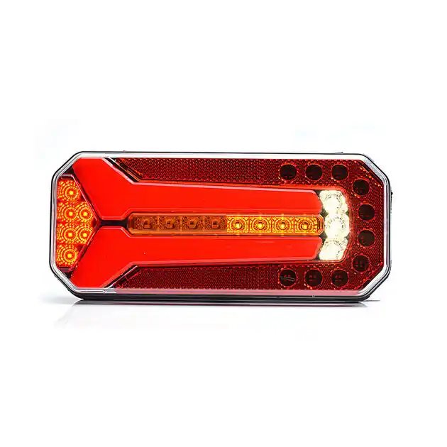 WAS LED Achterlicht 4-Lichtfuncties + 5-polige Bajonet Connector - Eenvoudig retourneren