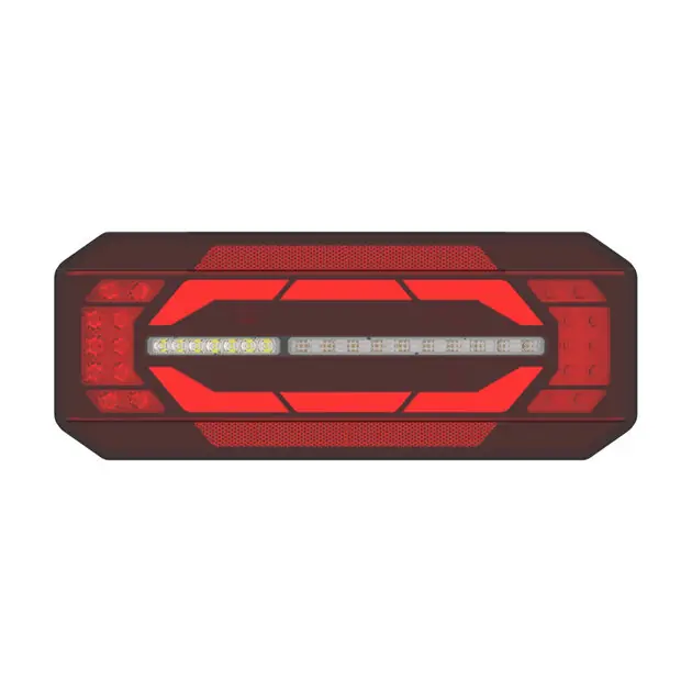 Outlet - Dasteri DSL-6005B 5-Lichtfuncties LED Achterlicht Links Black