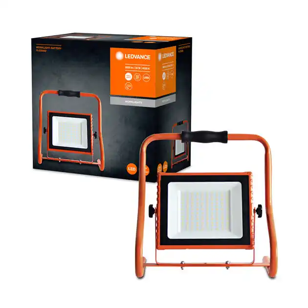 30 watt accu LED bouwlamp krachtige, draadloze verlichting voor elke klus | Direct beschikbaar