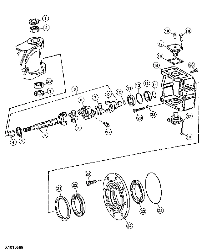Bestelbaar | John Deere AL79901 TAPERED ROLLER BEARING