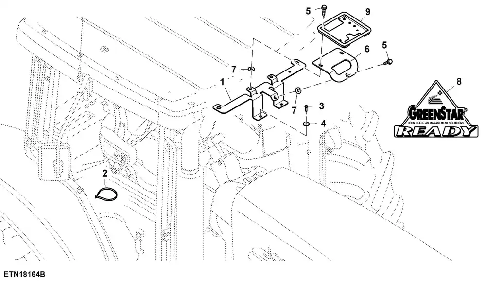 John Deere PF91010 BRACKET KIT | Makkelijk bestellen