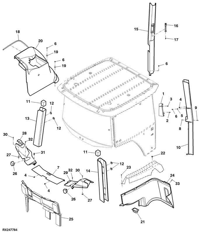 John Deere MIU10021 COVER - Online bestelbaar