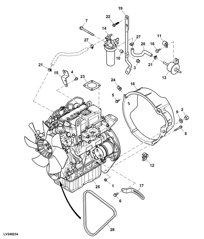 John Deere M811089 GASKET | Voeg toe aan winkelwagen