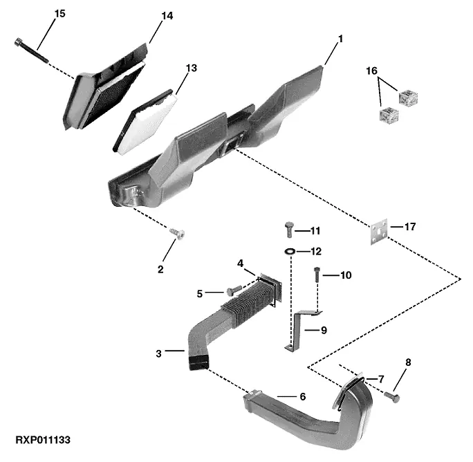 Trending | John Deere RE49785 AIR DUCT