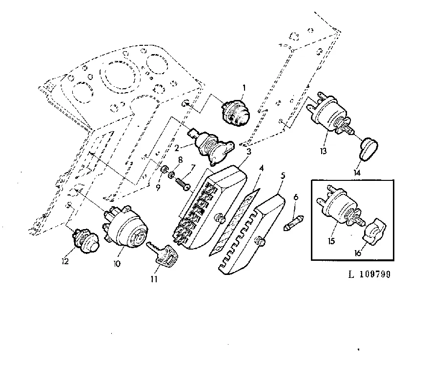 John Deere L34972 KNOP STARTSCHAKELAAR - Klantfavoriet