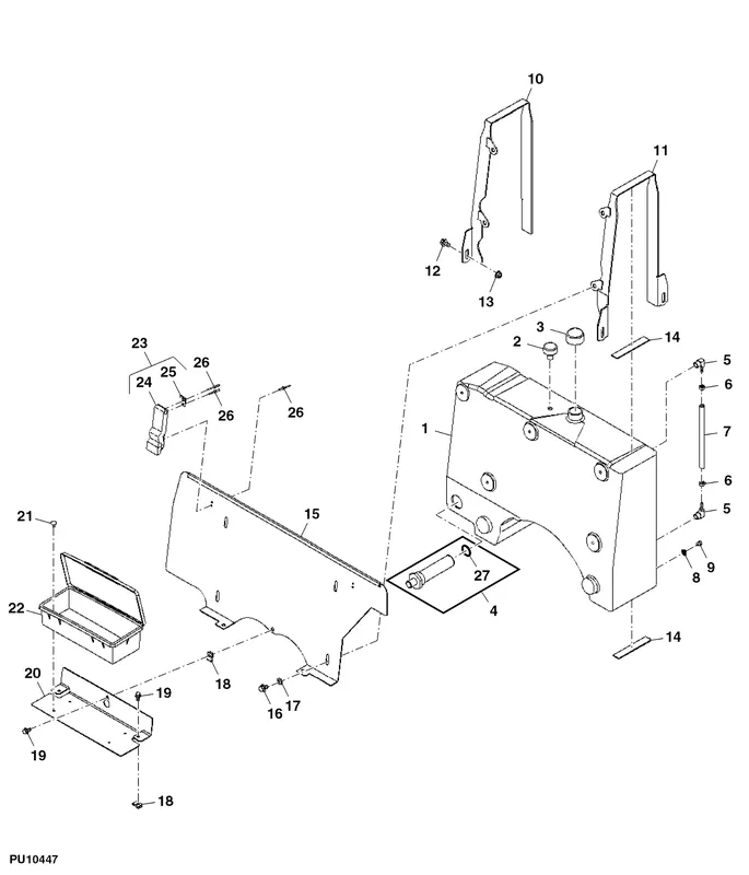 Speciale aanbieding | John Deere AM131672 TOOLBOX