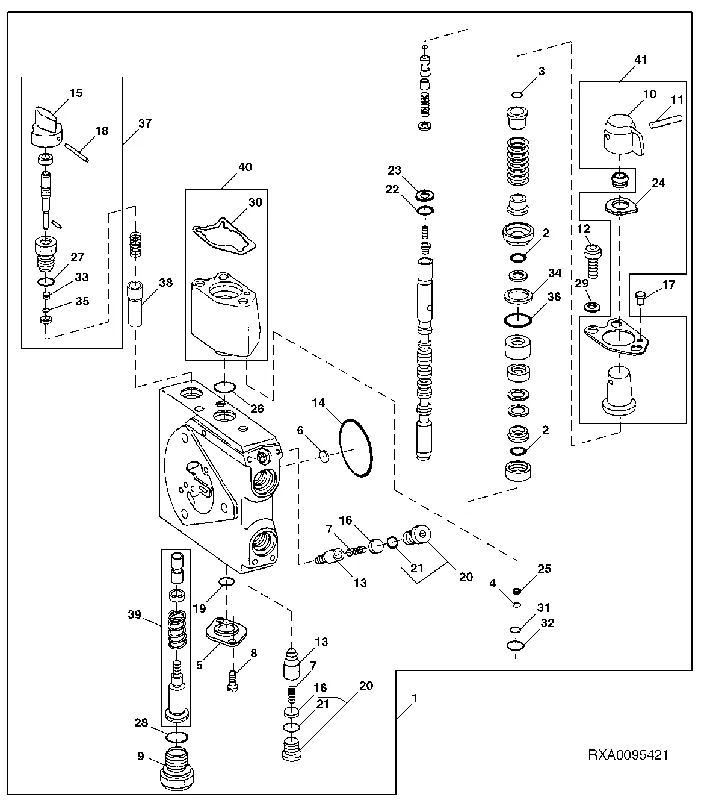 Online kopen | John Deere RE239125 VOLUME REGELAAR KIT