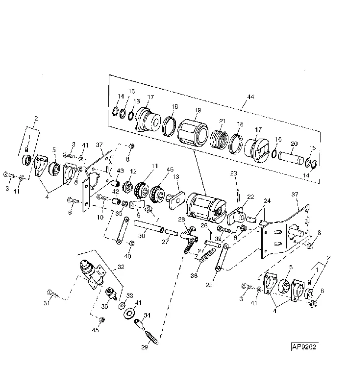 Populair | John Deere AM104036 SOLENOID