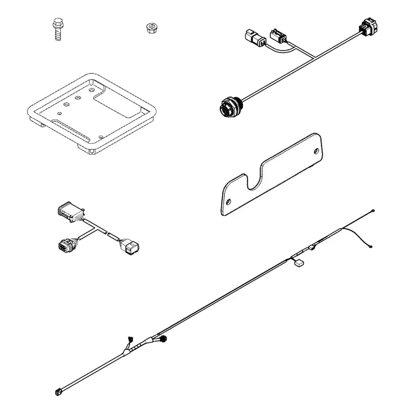 Professionele kwaliteit | John Deere BPF10693 Bevestigingselementen-set - Kraakman Parts
