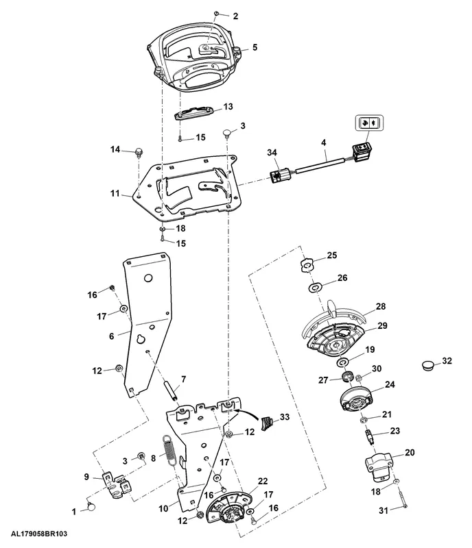 John Deere AL174967 SCHAKELAAR - Speciale deal