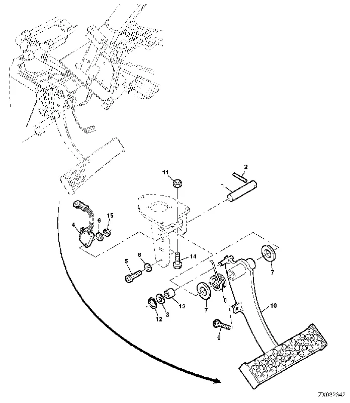 Online bestelbaar - John Deere AL113788 SCHAKELAAR