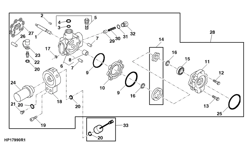 Klaar voor verzending - John Deere AXE16239 SWITCH
