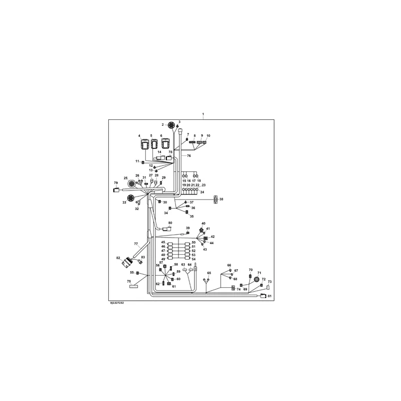 Zeer goed beoordeeld | John Deere 57M7956 ELEC. CONNECTOR TERMINAL