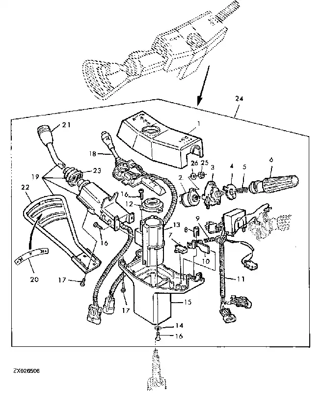 Opruiming - John Deere R135818 HOUSING