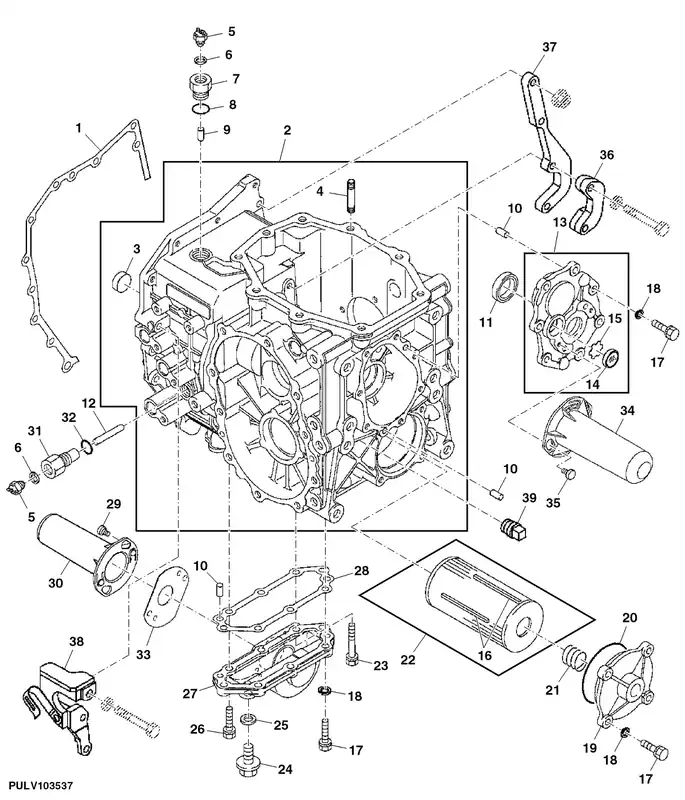 John Deere R140036 FRAME - Online bestellen