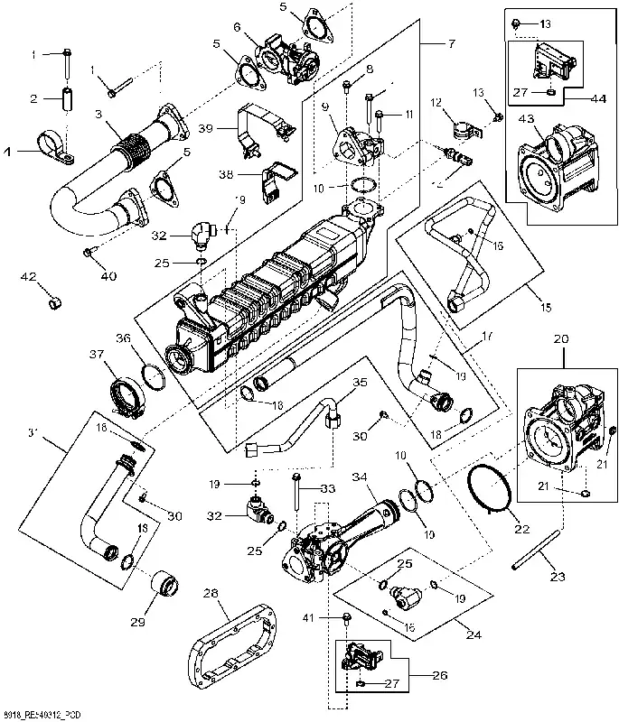 John Deere RE568261 CLAMP | Rechtstreeks van de fabrikant