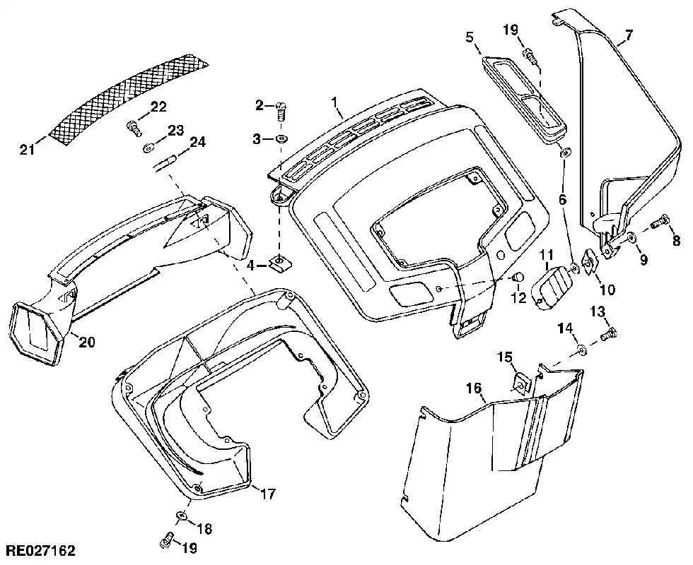 Hoge kwaliteit - John Deere R11173 AFDICHTING