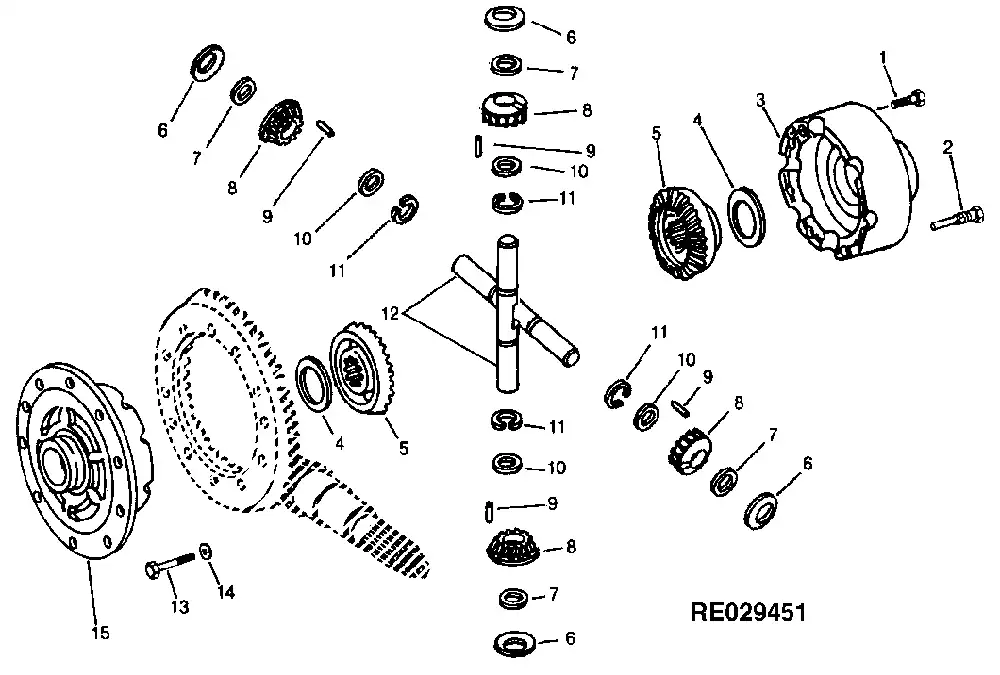 John Deere R59460 THRUST WASHER - Makkelijk bestellen