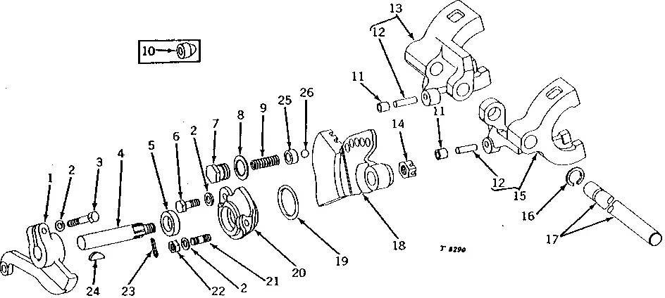 John Deere B169R SNAP RING - Meest verkocht