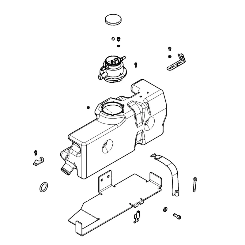 Outlet | John Deere BL16580 Hydrauliektank - Kraakman Parts