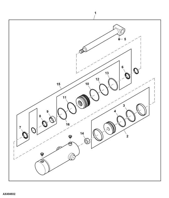 John Deere H152794 WEAR RING | Koopje